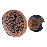 Bloque De Madera Para Guitarra Soundhole Cover Soundhole Buf