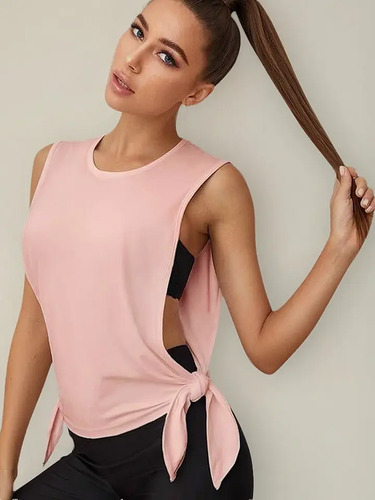 Playera Mujer Deportiva Casual Blusa Sexy Ajustable 3099 Gyk | MercadoLibre