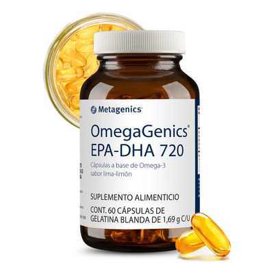 Omegagenics Epa-dha 720 Suplemento Puro De Omega-3 60 Caps | Meses sin interés