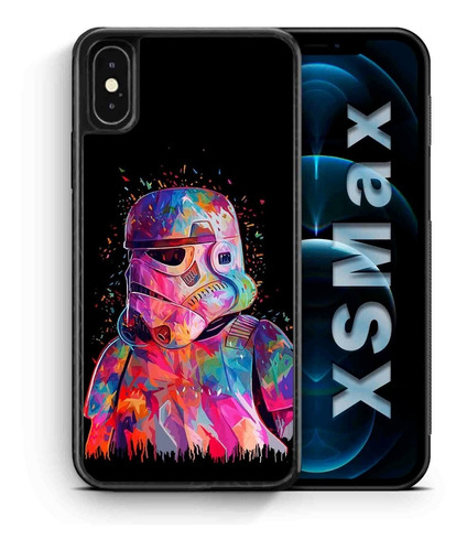 Funda Protectora Para iPhone Stormtrooper Star Wars Tpu Case