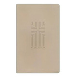 Biblia Nbla Letra Grande, Tapa Flexible Beige