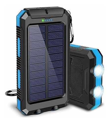 Cargador Solar Bateria Solar Banco De Energia Solar Impermea