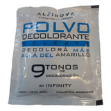 Polvo Decolorante Celeste Infinity Alfinova X50 G