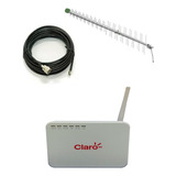 Kit Internet Rural 3g Modem Roteador Wifi Cabo E Antena