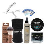 Kit Barberia Cuidado Personal Para Hombres