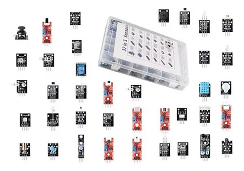 Kit De Sensores 37 En 1 Para Robótica Y Arduinos