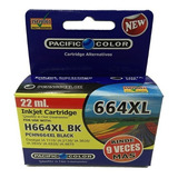 Cartucho Tinta Negro 664xl 22ml Pacific Color Envio Gratis