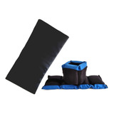 Kit Set Combo Entrenamiento Colchoneta Par Tobilleras 2 Kgs