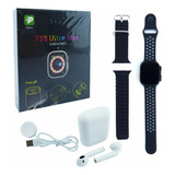 Reloj Smartwatch Kit Modelo T55 Ultra Max Con 2 Correas 