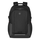 Mochila Xe Ryde Negro Wenger Diseño De La Tela Poliéster