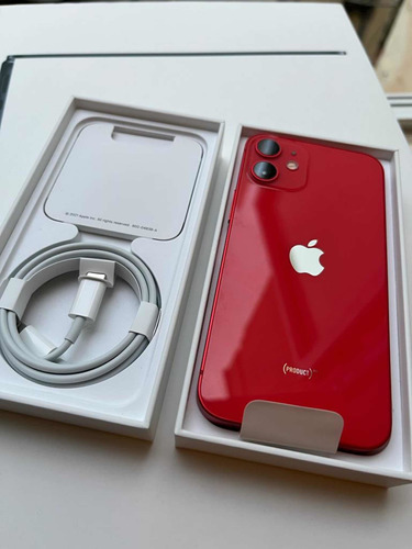 iPhone 12 Mini Rojo 128gb Batería Al 90%