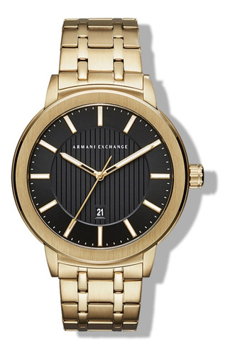 Reloj Armani Exchange Caballero Ax1456 Acero Dorado Original