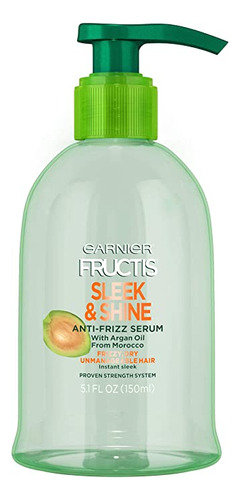 Sérum Anti Frizz Garnier Fructis Sleek & Shine, .