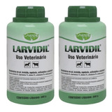 Kit 2x Larvidil Mata Bicheira Em Pó  Cicatrizante 200g 