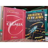 Gramática Em 44 Lições + Novíssica De Domingos Paschoal Cegalla 