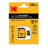 Cartão De Memória Kodak 128gb Original Com Adaptador
