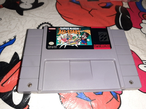 Super Mario All Stars Video Juego Original De Snes