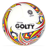 Balon De Futbol Golty Profesional Origen No.4-blanco