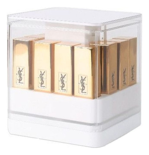 Caja Organizador Labiales Blanco