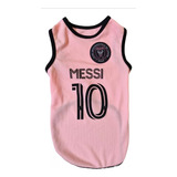 Camiseta Messi Inter Miami Rosa Perros Chicos