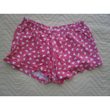 Shorts Infantil Pijama Algodão - Tam 10