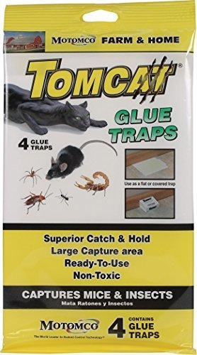 Tomcat Pegamento Trampas Para Ratones E Insectos.