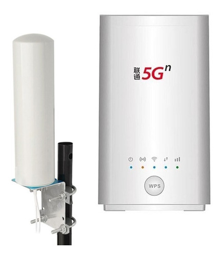 Router Unicom 5g Cpe Vn007+  Antenas Exterior 5g Pack Rural