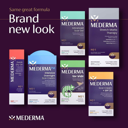 Gel Mederma Advanced Scar 50g Desvanece Cicatrices