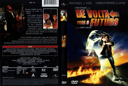 Dvd De Volta Para O Futuro Original