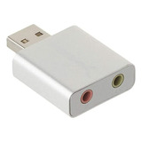 Adaptador De Sonido Usb De Aluminio: Sabrent Au-emac.