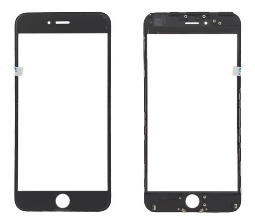 Vidrio Glass Compatible iPhone 6 Plus  C/marco +oca 