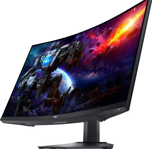 Monitor Dell Curvo Qhd 31.5 S3222dgm Preto Impecável