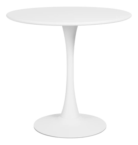 Mesa De Comedor Modelo Tulip 80 Cm Redonda