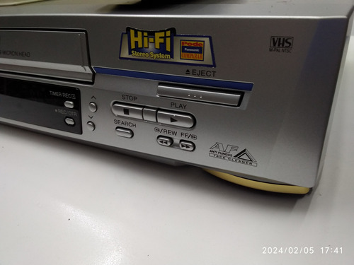 Video Cassete Panasonic Super Drive Nv-fj615