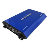 Amplificador Audiobahn 4 Canales Ac1200.4bl Azul 2400w Max