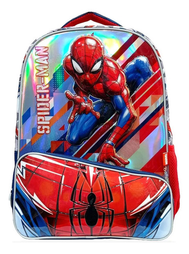 Mochila Spider-man Escolar Hombre Araña Espalda 17 Pulgadas