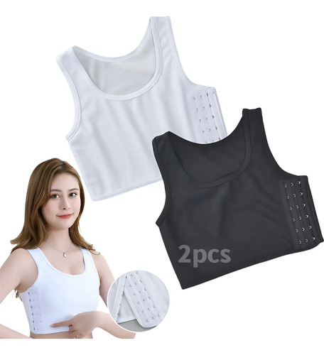 Binder Tomboy Transexual Faja Pecho Lesbiana Compresora Tops | MercadoLibre