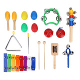 Kit De Instrumentos Musicales Para Niños Y Bandas De Ritmo D