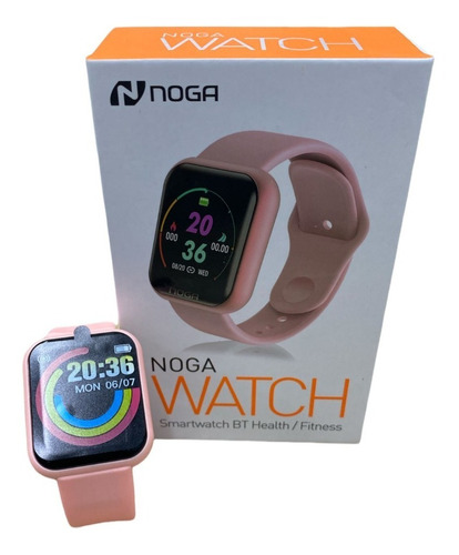 Reloj Inteligente Smartwatch Noganet Ng-sw04 Unisex Rosa