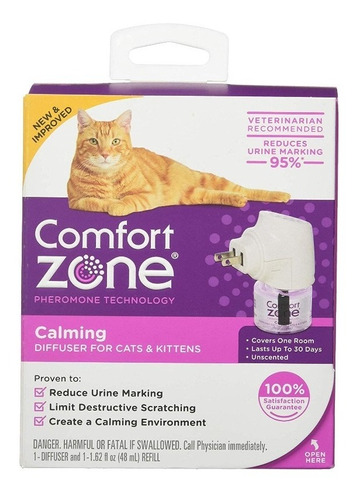 Comfort Zone Pheromone - Difusor Para Gatos