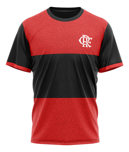 Camisa Flamengo Whip Infantil - Preto E Vermelho
