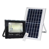 Foco Solar 800w + Panel Solar Y Control Remoto