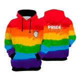 Moletom Blusa Lgbt Pride Heart Lgbt Arco Iris Full 302