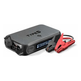 Tipo S 12v 6.0l Jump Starter Con Qi Wireless Power Bank Negr