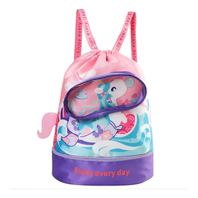 Mochila Infantil Com Cordão, Bolsa Para Esportes De /