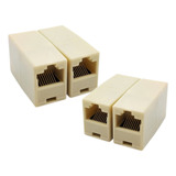 4 X Emenda Rj45 8 X 8 Pino A Pino Conexão Rthernet Rj 45