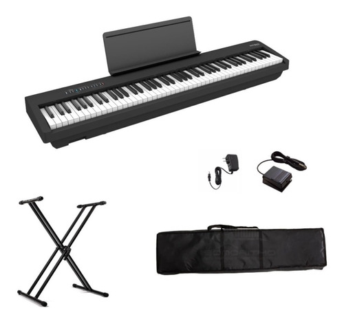 Piano Roland Fp30x Bk Digital 88 Teclas Bluetooth Envio Full