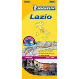Mapa Local Lazio, De Michelin. Editorial Michelin España Portugal S.a. En Italiano