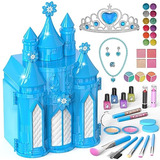 Kit De Maquillaje Niños 52 Pzas Frozen Castle Toys Niã...