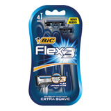 Bic Felx 3 Maquina De Afeitar Descartable Envase X 2